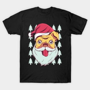 Cute Christmas Pug T-Shirt